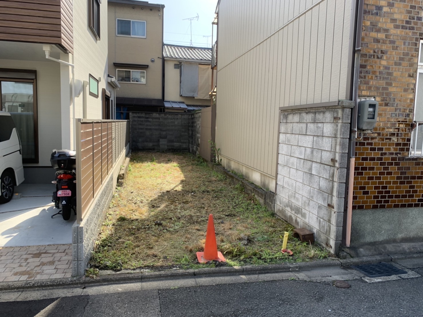 京都市 解体工事 『南区八条源町』木塀の撤去